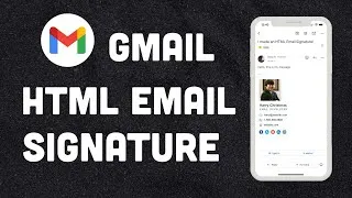 Thumbnail: Add HTML Email Signature to Gmail
