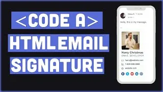 Thumbnail: Create A HTML Email Signature with HTML & CSS