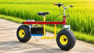 Thumbnail: NO EXPENSIVE E-BIKE! I BUILT THIS UNIQUE DIY ELECTRIC BIKE INSTEAD!