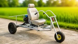 Thumbnail: A WELDER'S MILLION-DOLLAR INVENTION! I BUILT A DIY 3-WHEEL CHOPPER FROM OLD PARTS