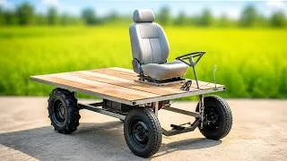 Thumbnail: NO EXPENSIVE FARM TRUCK! I BUILT THIS POWERFUL DIY VEHICLE INSTEAD!