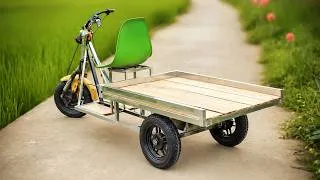 Thumbnail: Secret Farmer Idea! Old Electric Bike Becomes a Cargo Vehicle Saving Millions