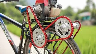 Thumbnail: Farmers Attach Lawn Mowers to Bicycles This Way! The Bikes Go Lightning Fast