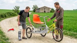 Thumbnail: The Clever Farmer Creates a Special Three-Wheeled Vehicle Specifically for People with Disabilities