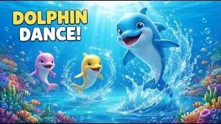 Thumbnail: Dolphin Dance  | Fun Ocean Dance Song for Kids | Jump, Swim & Splash!