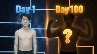 Thumbnail: We Trained a Skinny Guy for 100 Days, Here’s What Changed