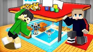 Thumbnail: I Built an UNDERGROUND SWIMMING POOL in Minecraft!