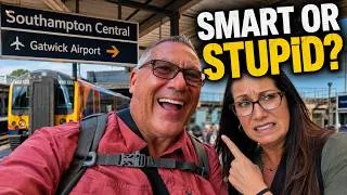 Thumbnail: We Skipped the Transfer After Queen Mary 2—And Took the Train to Gatwick