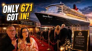 Thumbnail: Queen Mary 2 - QM2 Summer Transatlantic Crossing | 1,878 Guests WEREN’T Invited?! Day 4