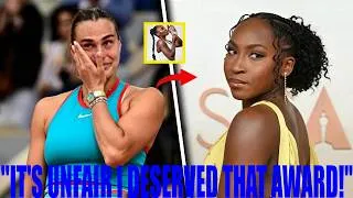Thumbnail: **HATERS FURIOUS as Coco Gauff Wins the Jerry Diamond ACES Award – Everything Just Changed!**