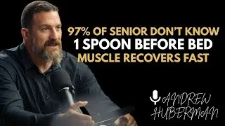 Thumbnail: Do THIS 1 Thing Before Bed to Stop Muscle Loss Overnight (Scientifically Proven!) Andrew Huberman