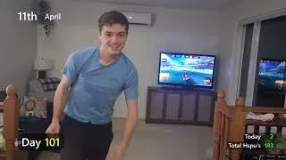 Thumbnail: Doing a Hspu Everyday for a Year | April 2026