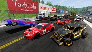 Thumbnail: Drag Racing Random Cars and Trucks