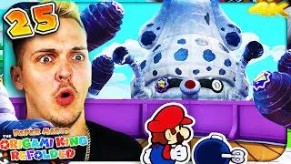 Thumbnail: Let’s Play Paper Mario: Origami King Refolded #25 👑 Angriff des Riesen-Bloopers!