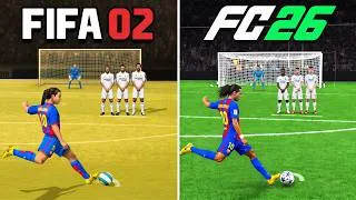 Thumbnail: Scoring 1 Ronaldinho Free Kick in Every FIFA