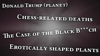Thumbnail: Wikipedia's Deleted Articles with Freaky Titles #2