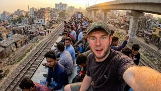 Thumbnail: Surviving Bangladesh’s Most Dangerous Train 🇧🇩