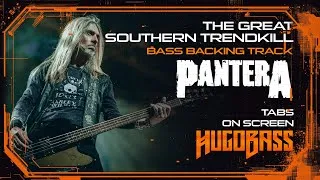 Thumbnail: Pantera – The Great Southern Trendkill | Bass backing track w/tab | Tabs on screen | Rex Brown