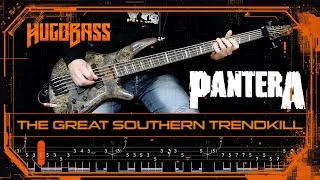 Thumbnail: Pantera – The Great Southern Trendkill | Bass Playalong w/tab | Step-by-Step | Rex Brown