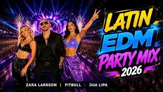 Thumbnail: Zara Larson x Pitbull x Dua Lipa - Midnight Sun | Latin EDM Party Mix 2026