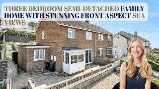 Thumbnail: THREE BEDROOM SEMI-DETACHED FAMILY HOME WITH STUNNING FRONT ASPECT SEA VIEWS