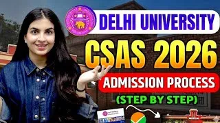 Thumbnail: Delhi University Admission Process 2026🔥 Latest Admission Update for CUET UG 2026😱‼️ #cuet2026 #du