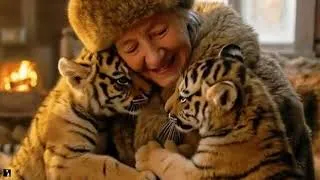 Thumbnail: In -70°C Arctic Cold, a Tiger's Gratitude Saved Grandma's Life #youtube #wildlife 