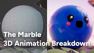 Thumbnail: The Marble: 3D Animation Breakdown // Celebrating 500K+ Views! 🥳🎉🎈