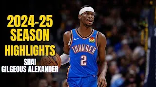 Thumbnail: Shai Gilgeous-Alexander 2024-25 season Highlights