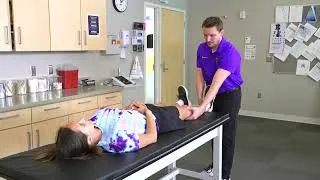 Thumbnail: Patella dislocation reduction demonstration for athletic trainers