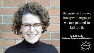 Thumbnail: Stochastic Parrots | Emily M. Bender - Professor of Computational Linguistics