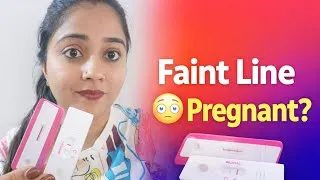 Thumbnail: "Pregnancy Test me Faint Line 😳 Kya Main Pregnant Hoon? | Real Result #PregnancyTest 