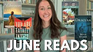 Thumbnail: Clean Books I Read in June (I Found a New Favorite Author!)