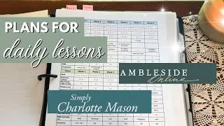 Thumbnail: Scheduling All the Books & Resources We're Using this Year | A Look at My Lesson Plans
