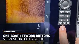Thumbnail: One-Boat Network Buttons & How to Customize | Humminbird XPLORE Fish Finder