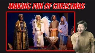 Thumbnail: Nate Bargatze Nativity & Christmas | American Reacts | #Reaction #christmas #natebargatze