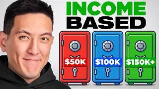 Thumbnail: The Best Financial Strategies by Income: $50K, $100K, $150K+