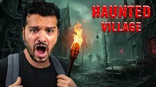 Thumbnail: Exploring the Abandoned Haunted Village 😨 Unbelievable Footage! 🎥