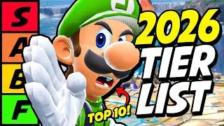 Thumbnail: THE NEW 2026 OFFICIAL SMASH ULTIMATE TIER LIST (Luigi Takes Over!)