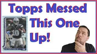 Thumbnail: A Football Card Error Like No Other