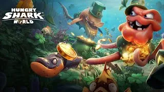 Thumbnail: New Update Leprechaun 🍀 St. Patrick Day Live Event !! - Hungry Shark World 