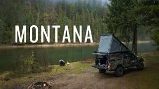 Thumbnail: Solo Truck Camping along a Montana River