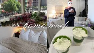 Thumbnail: reset after travel 🍵🫧 weekend in chicago, favorite cleaning products, resetting the house & skincare