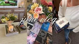 Thumbnail: hello june 🐛 garden updates, book shopping, backyard bird bath inspo & summer makeup