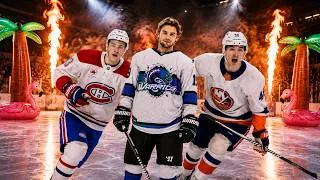 Thumbnail: I Launched a Hockey Stick With Matthew Schaefer & Ivan Demidov!?