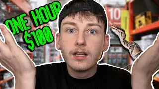 Thumbnail: Can I Build a Ball Python Setup for Under $100 in 1 Hour?!