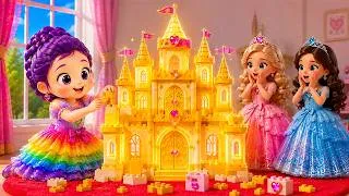 Thumbnail: Rumi Builds Amazing Barbie Doll House! 🎀🏠 Doll Room Makeover Challenge