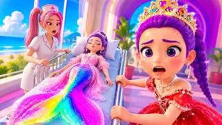 Thumbnail: Rumi Rescues an Injured Mermaid and Discovers the Secrets of the Ocean! 🌊🧜‍♀️✨ Ultimate Glow Up