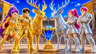 Thumbnail: Ruby Family VS Diamond Family: RUMI’s Legendary Armored Moose Comeback! 🏆 Ultimate Who Will Win?
