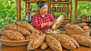 Thumbnail: Harvesting Giant Purple Yams on the Mountain… Preparing Our Tools and Selling Them at the Market